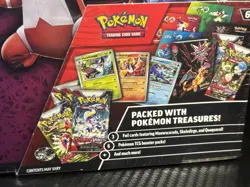 Pokemon TCG Charizard Treasure Chest Collection (Factory Sealed) Stellar Crown - Image 3