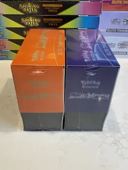 Pokemon TCG Sun and Moon Base Set ETB Set of 2 - Brand New Sealed - Image 3