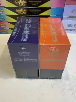 Pokemon TCG Sun and Moon Base Set ETB Set of 2 - Brand New Sealed - Image 4