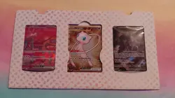 Pokemon 151 UPC Promo Set - Mew 053 - Mewtwo 052 - Metal Mew 205 (Sealed) - Image 1