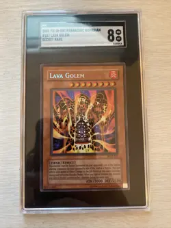 Lava Golem #107 Secret Rare. PGD-107 Yu-gi-oh - Image 1