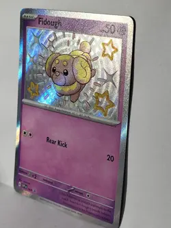 Fidough SVP069 Black Star Promo Baby Shiny Holo Rare Pokemon TCG Card - Image 2