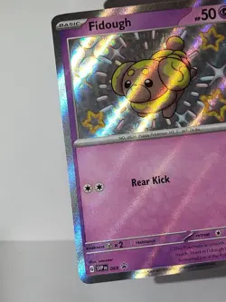 Fidough SVP069 Black Star Promo Baby Shiny Holo Rare Pokemon TCG Card - Image 3