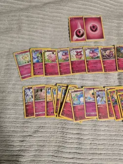 FAIRY TYPE POKEMON Cards LOT 53 CARDS - Image 2
