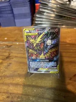 Moltres & Zapdos & Articuno GX SM210 Hidden Fates Promo Card MINT Pokemon - Image 1