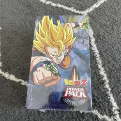 DragonBall Z Capsule Power Pack 2002 Factory Sealed Score Cards NOS - Image 1
