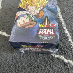 DragonBall Z Capsule Power Pack 2002 Factory Sealed Score Cards NOS - Image 2