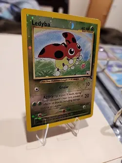 Ledyba Reverse Holo Pokemon Card 7/18 Southern Islands - Image 2