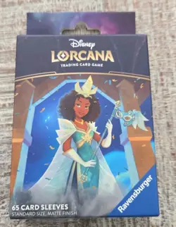 Disney Lorcana by Ravensburger TCG Trading Card Game - 65 Sleeves - Tiana - Image 1