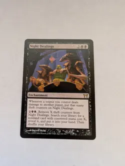 Night Dealings Champions of Kamigawa Regular MTG - Image 1