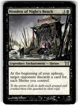 Honden of Night's Reach Champions of Kamigawa Regular MTG LP - Image 1