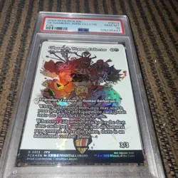2025 MTG FINAL FANTASY: THROUGH THE AGES FOIL GILGAMESH, WEAPON COLLECTOR PSA 10 - Image 1