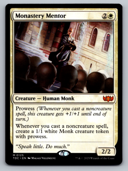Monastery Mentor M 0125 Tarkir: Dragonstorm Regular - Image 1