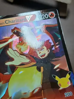 MP Lances Charizard V SWSH133 Black Star Promo Pokemon Tcg Celebrations - Image 5