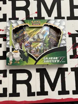 Pokemon TCG Galarian Sirfetch’d V Box - Factory Sealed - Image 3