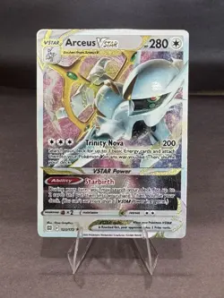 Pokemon TCG Arceus VSTAR Metal Ultra-Premium Collection 123/172 Brilliant Stars - Image 1