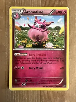Pokemon TCG Aromatisse XY Base Set 93/146 Regular Exclusive HP - Image 1
