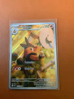 Carte Pokemon Grotichon AR 097/086 Ev 10.5 Flamme Blanche - Image 1