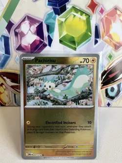 Pachirisu 051/132 Common Reverse Holo - Pokemon TCG Mega Evolution - NM - Image 1