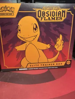 Pokemon Obsidian Flames Elite Trainer Box ETB Scarlet & Violet New Sealed - Image 1