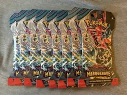 30X Pokemon Factory Sealed Twilight Masquerade Sleeved Booster Packs - Image 4