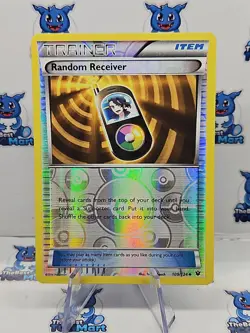 Pokemon Random Receiver Fates Collide 109/124 Reverse Holo NM - Image 1