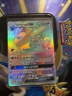 Pokemon TCG Umbreon GX 154/149 Sun Moon Base Set 2017 Secret Rainbow - Image 1