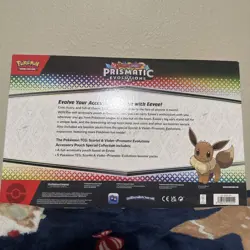 Pokemon Prismatic Evolutions Accessory Pouch Special Collection Sealed - Image 2