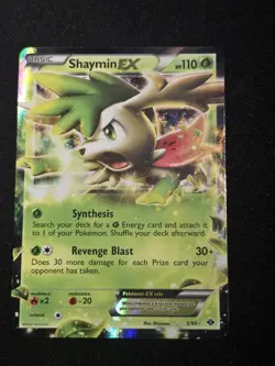 Shaymin EX 5/99 Ultra Rare Next Destinies Pokemon 2012 TCG Near Mint Nm - Image 1