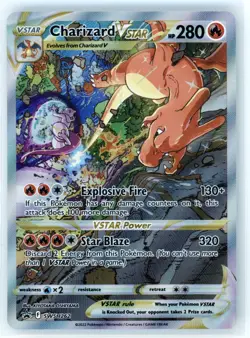 Pokemon TCG Charizard VSTAR SWSH262 Sword & Shield Promo Holo Alt Art - Image 1