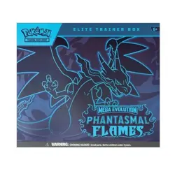 Pokemon Mega Evolution Phantasmal Flames ETB PRE ORDER Sealed ship 11/15 - Image 1