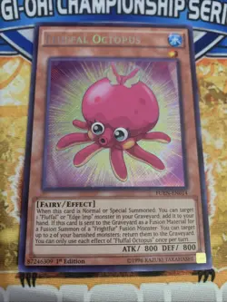 Yugioh Fluffal Octopus FUEN-EN014 1st Edition NM - Image 1
