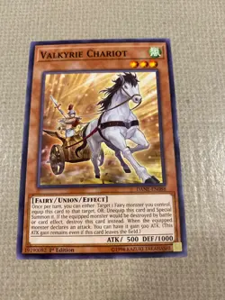 Yu-Gi-Oh! valkyrie chariot mint common 1st ed DANE-EN088 - Image 1