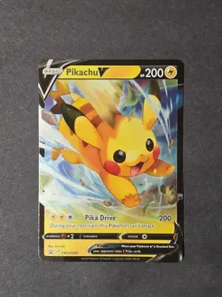 Pikachu V SWSH285 Promo SWSH: Sword & Shield Promo Cards Pokemon Card - Image 1