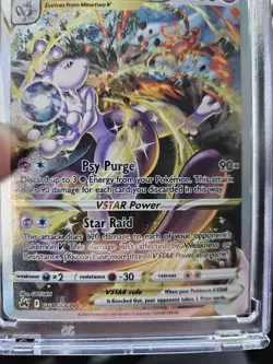 Mewtwo VSTAR Crown Zenith: Galarian Gallery Holo Card GG44/GG70 NM/M Condition - Image 4