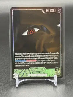 OP13-079 Imu Alternate Art Leader One Piece Card Carrying On His Will Foil - Image 1