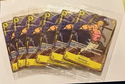 Bellamy P-039 Promo Sealed Pirates Party Vol. 4 One Piece Card English (6) Cards - Image 1