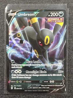 Umbreon V 094/203 Evolving Skies NM Full Art Ultra Rare Pokemon Card - Image 1