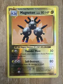 Magneton REVERSE HOLO 38/108 Pokemon TCG XY Evolutions Card LP 2016 - Image 1