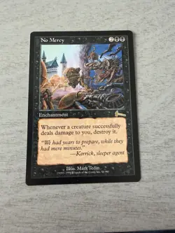 MTG-MTG No Mercy Urza's Legacy Regular Card LP/Excellent Condition - Image 1