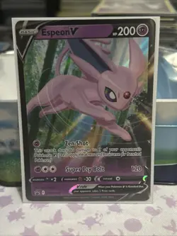 Espeon V - Promo Holo SWSH: Sword & Shield Promo Cards SWSH201 NM - Image 1