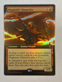 MTG - Magmatic Channeler - Extended Art - FOIL - Zendikar Rising - Image 1