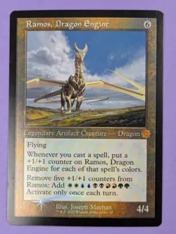 MTG Magic: The Brothers' War Retro Artifacts: Ramos, Dragon Engine Foil #47 - NM - Image 1