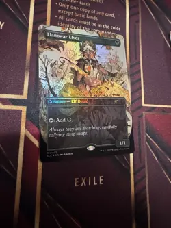 Llanowar Elves (0012) Secret Lair Countdown Foil Magic The Gathering - Image 1