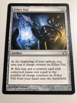 Aether Vial - Modern Masters LP (Check Pics) MTG TCG - Image 2