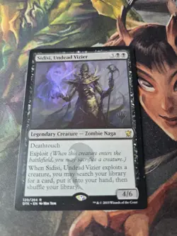 Sidisi, Undead Vizier 1x MtG Stamped Promo Pack SP/NM - Image 2