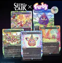 MTG Secret Lair Furby Confetti Foil Bundle Ay-loh Tee-wee-lah Magic - Image 2