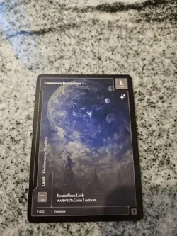 Wonders of the First Aether Valkyr Token FOIL Boundless Land T-032/T-033 - Image 2