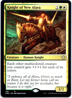 #156 Knight of New Alara MTG Commander: Dominaria United Rare - Image 1