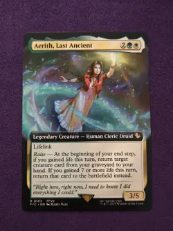 MTG FIC Aerith, Last Ancient (Extended Art) - 163 / English / Near Mint - Image 1